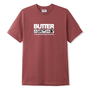 Butter Goods T-shirt Symbols Rhubarb